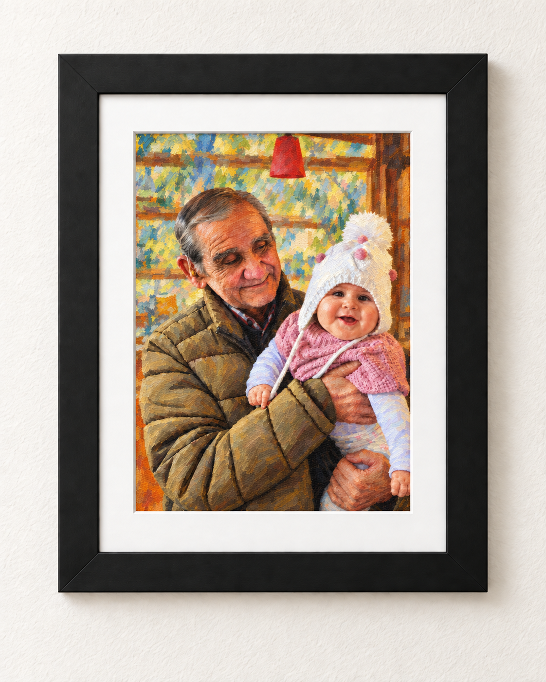 Trazo Vida Oleo Entorno — 02 marco negro
