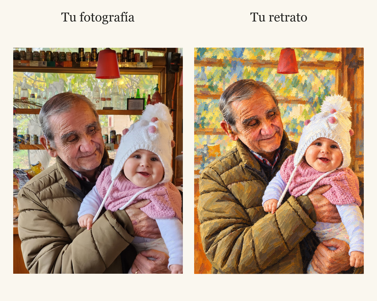 Trazo Vida Oleo Entorno — 08 antes despues