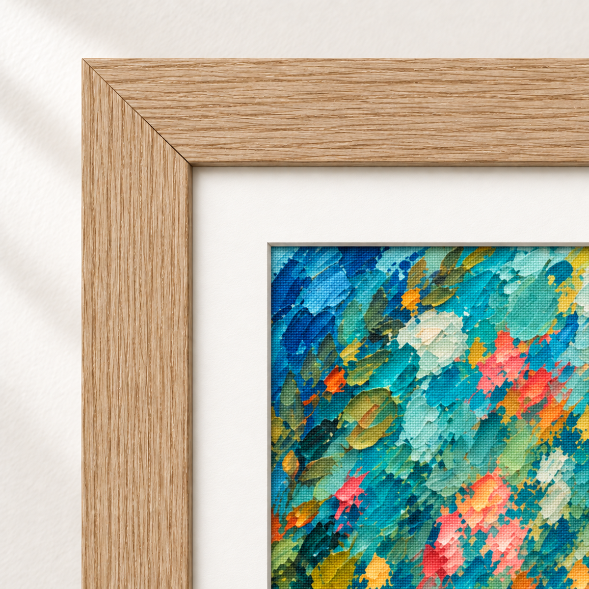 Trazo Vida Impasto — 07 detalle tela