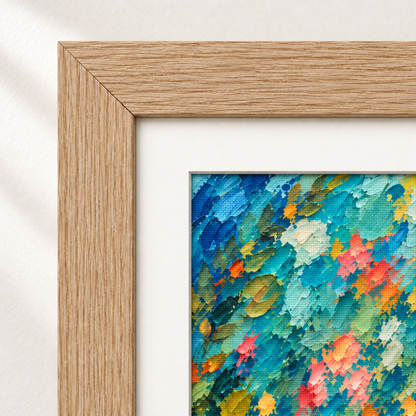 Trazo Vida Impasto — 07 detalle tela