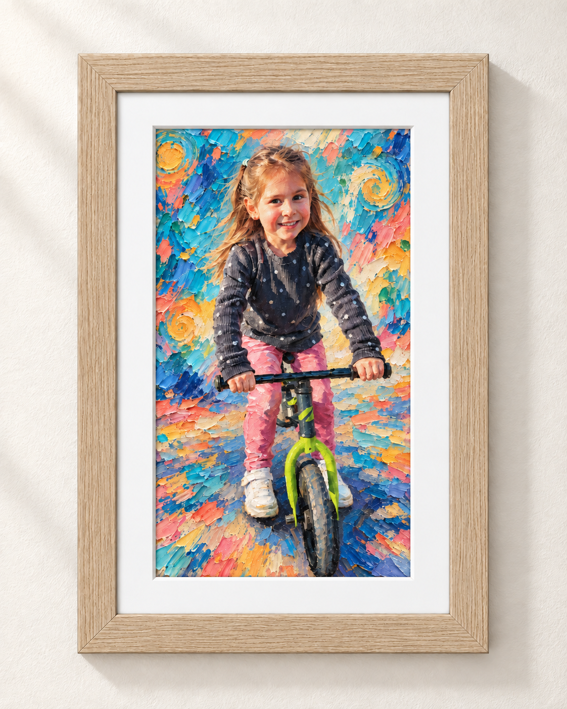 Trazo Vida — Ejemplo infantil impasto expresivo natural